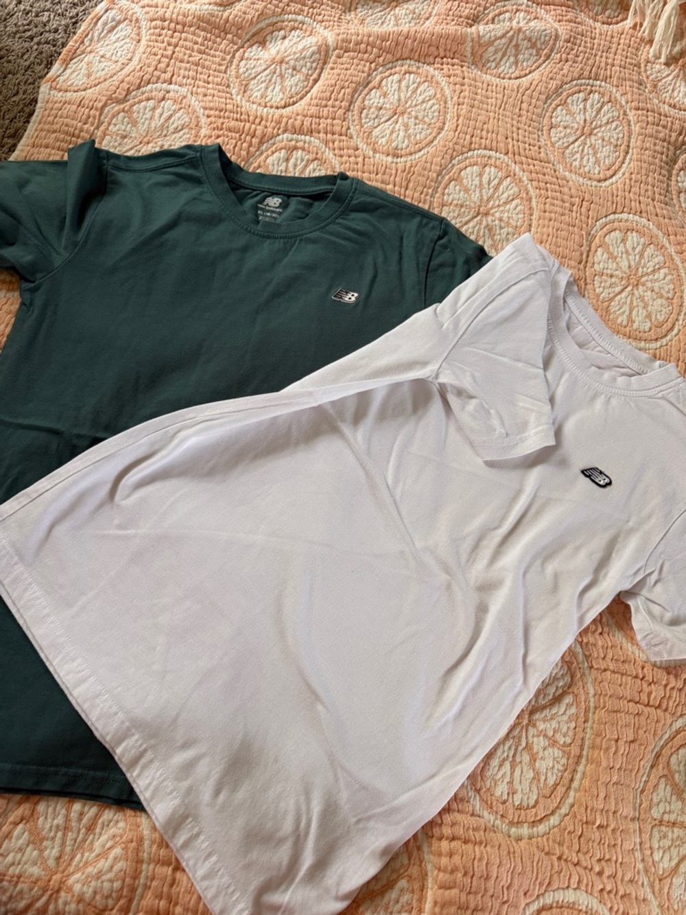 New Balance Teal Crew Neck Tee with NB Logo